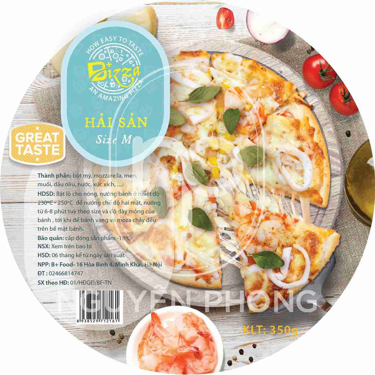 Top 100+ Mẫu Tem Dán Pizza Đẹp, Đơn Giản, Bắt Mắt